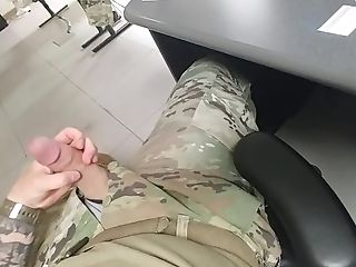 Soldier With Thick Rock Hard Manmeat