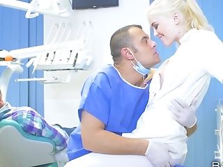 Youthfull Dentist Misha Cross Wants Man-meat During Medical...