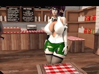 Bovine Adventures - The Waitress - Vignette Two