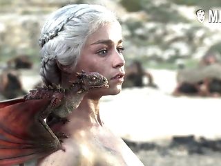 Totally Naked Mom Of Dragons From Game Of Thrones