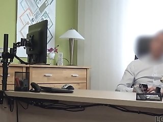 Czech Cougar Fucks In Office To Get A Loan - Loan4k