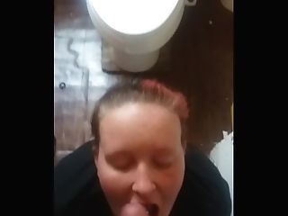 Bathroom Facial Cumshot