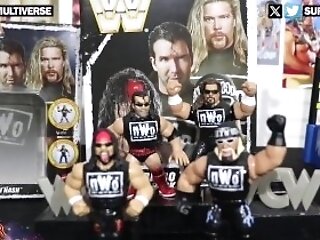 Sara Jay Unboxes The Nwo Retro Two Pack - Hogan, Hall, Nash & Syxx