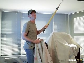 Blondie Gets Fucked By A Painter