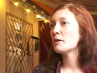 Enchanting Ginger-haired Hussy Porno Interview