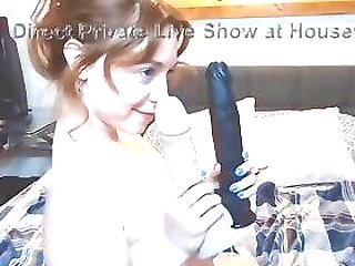 Squirting Red-haired Mom Luvs Rubber Big Black Cock And Wand