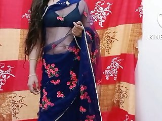 Hot Your Priya Ki Mast Chudayi In Blue Saree Hot Flick