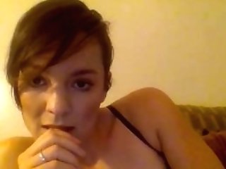 Housewife So Horny And Mischievous On My Webcam