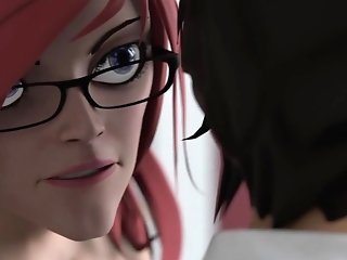 Stud Fucks Sexy Mummy Lecturer In Class - 3 Dimensional Anime Porn...