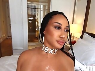 Libidinous Dark-hued Bbw Breathtaking Xxx Clip