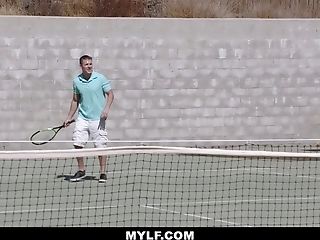 Mylf - Hot Cougar Fucked By Tennis Instructor